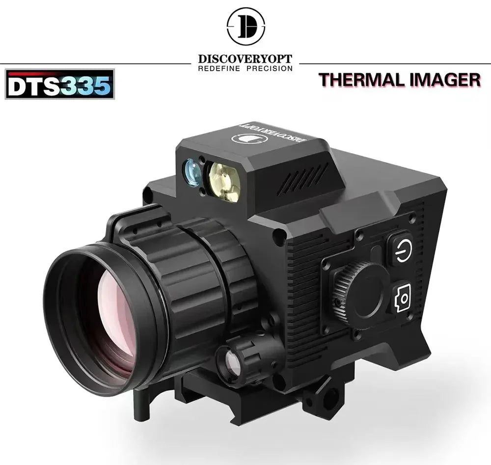 DTS642 Monocular Tactical Reticle Thermal Imaging 4 Pseudo-Color 640X512 Infrared WIFI Shockproof Hunting Clip-on Thermal