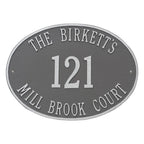 Hawthorne Estate 3-Line Personalized Plaque