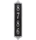Lyon Vertical Home Address Plaque