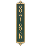 Lyon Vertical Home Address Plaque