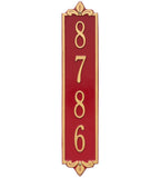 Lyon Vertical Home Address Plaque