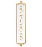 Lyon Vertical Home Address Plaque